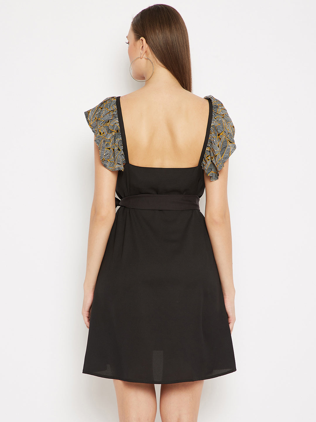 Black Georgette Dress